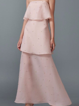 Keepsake call me gown - blush for rent on The Volte - image 1