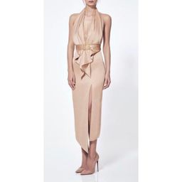 MISHA Carrie Dress Nude Size 6/XS for rent on The Volte - image 2
