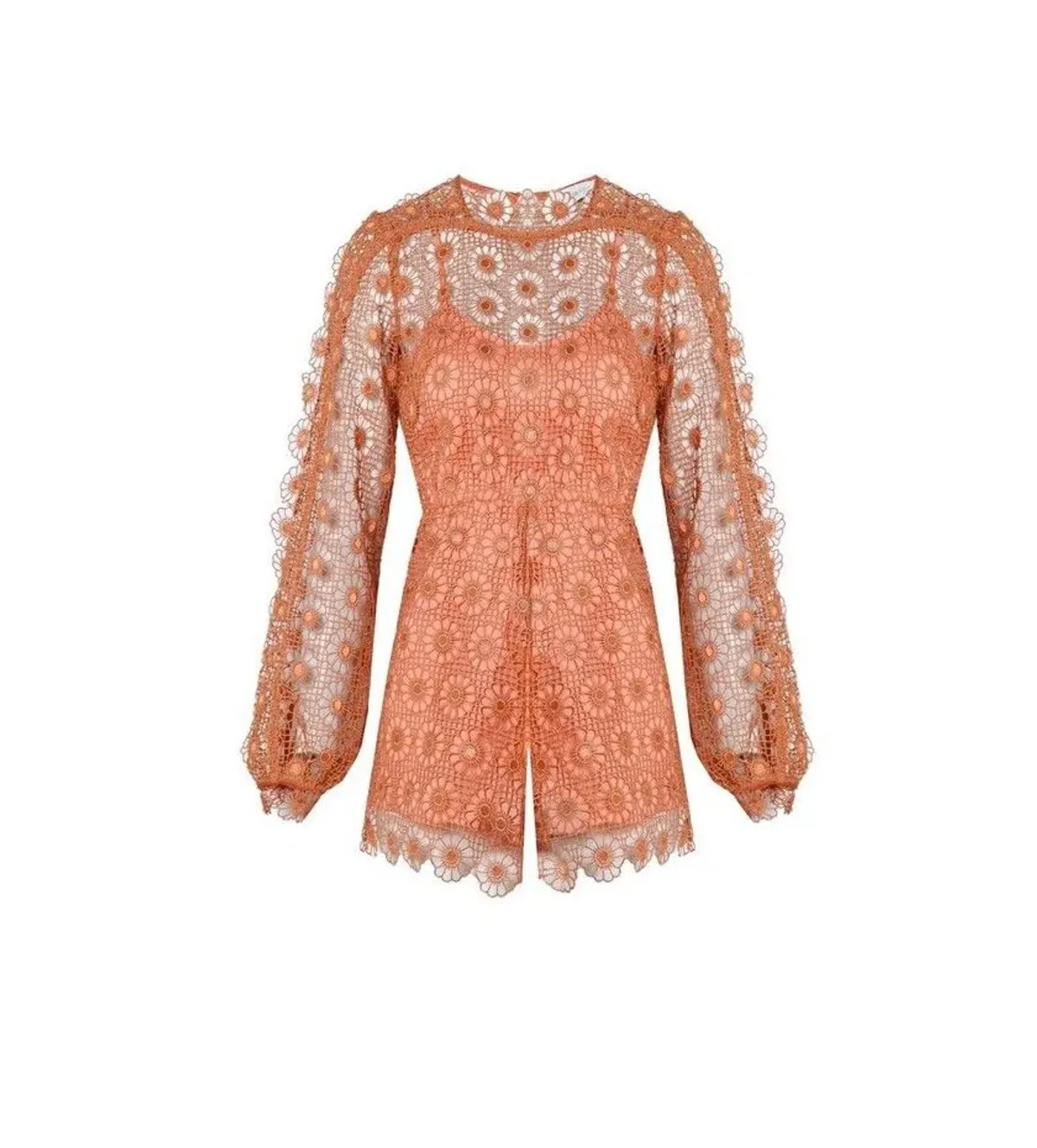 Alice McCall Send My Love Playsuit Orange Size 8 - Image 6