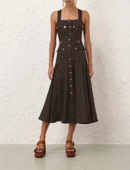 Zimmerman Luna Cargo Picnic Dress size 1 / AU 10 for rent on The Volte - image 1