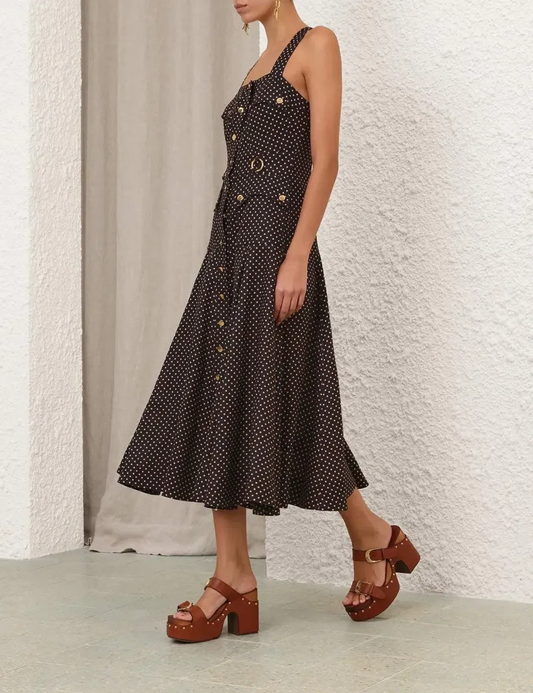 Zimmerman Luna Cargo Picnic Dress size 1 / AU 10 for rent on The Volte - main image