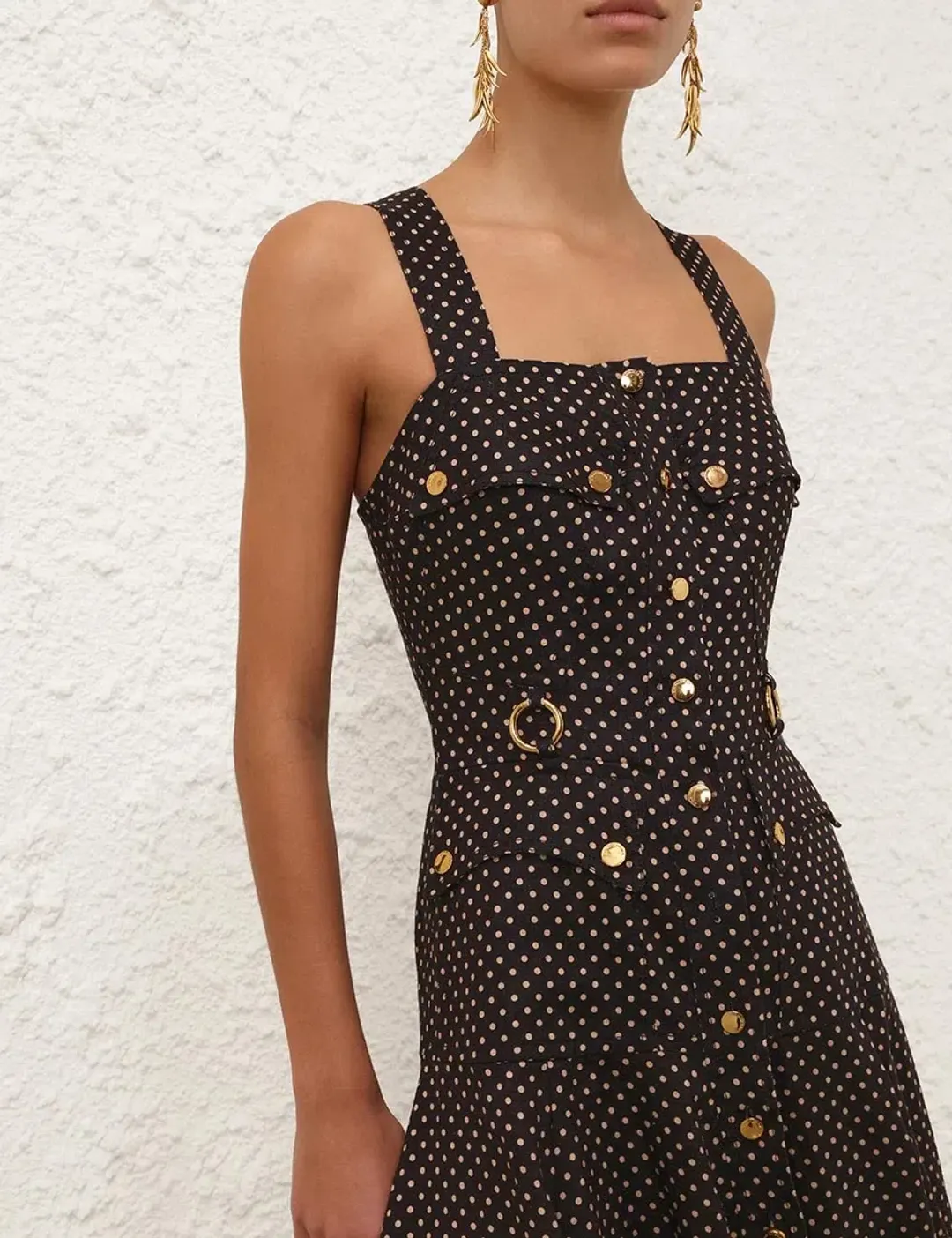 Zimmerman Luna Cargo Picnic Dress size 1 / AU 10 for rent on The Volte - main image