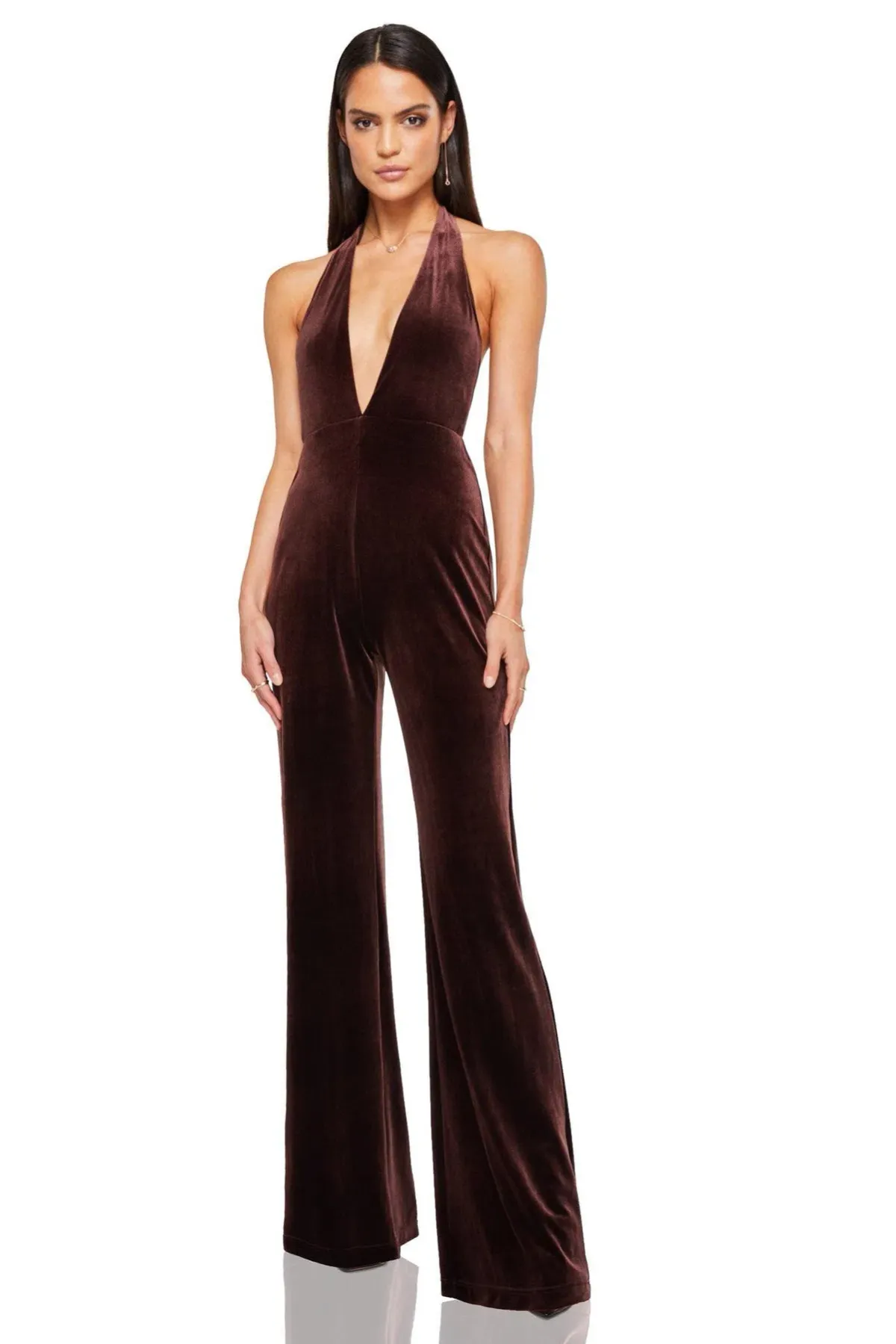 Nookie Majesty Jumpsuit in Chocolate Brown Size S / AU 8 - Image 4