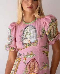 Alemais Monte Midi Dress size 8 for rent on The Volte - image 3