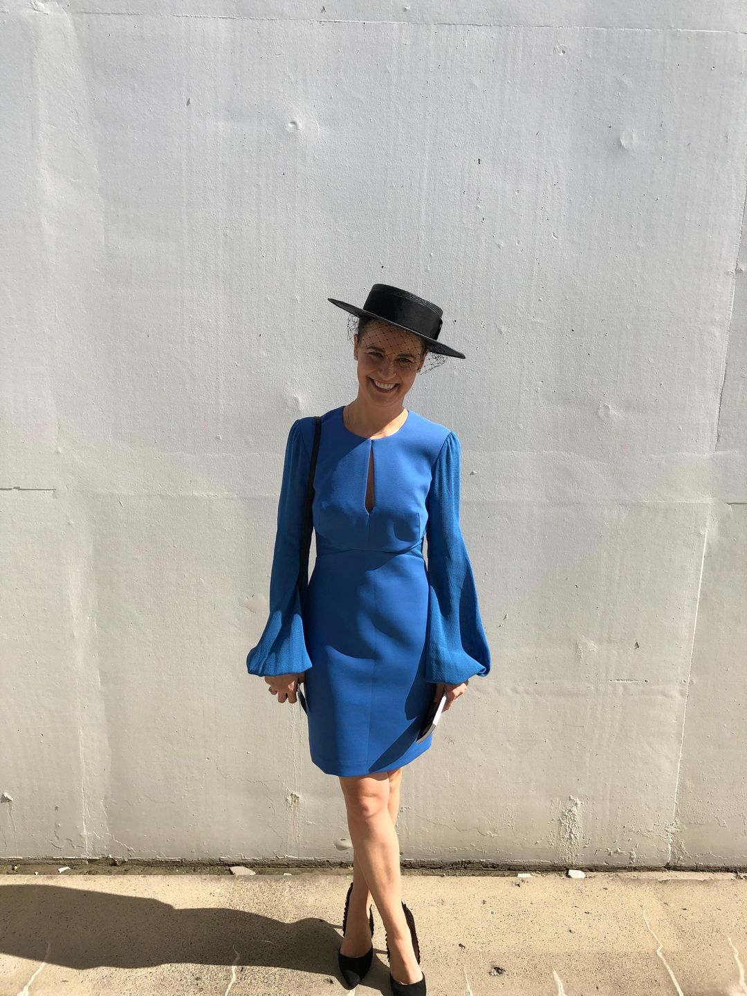 Rebecca Vallance Delphine Mini Dress in Cobalt Size 8 for rent on The Volte - main image