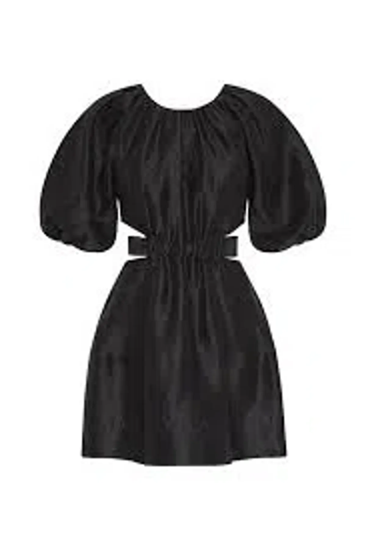 Aje Mimosa Cut Out Mini Dress Black Size 12 - Image 3