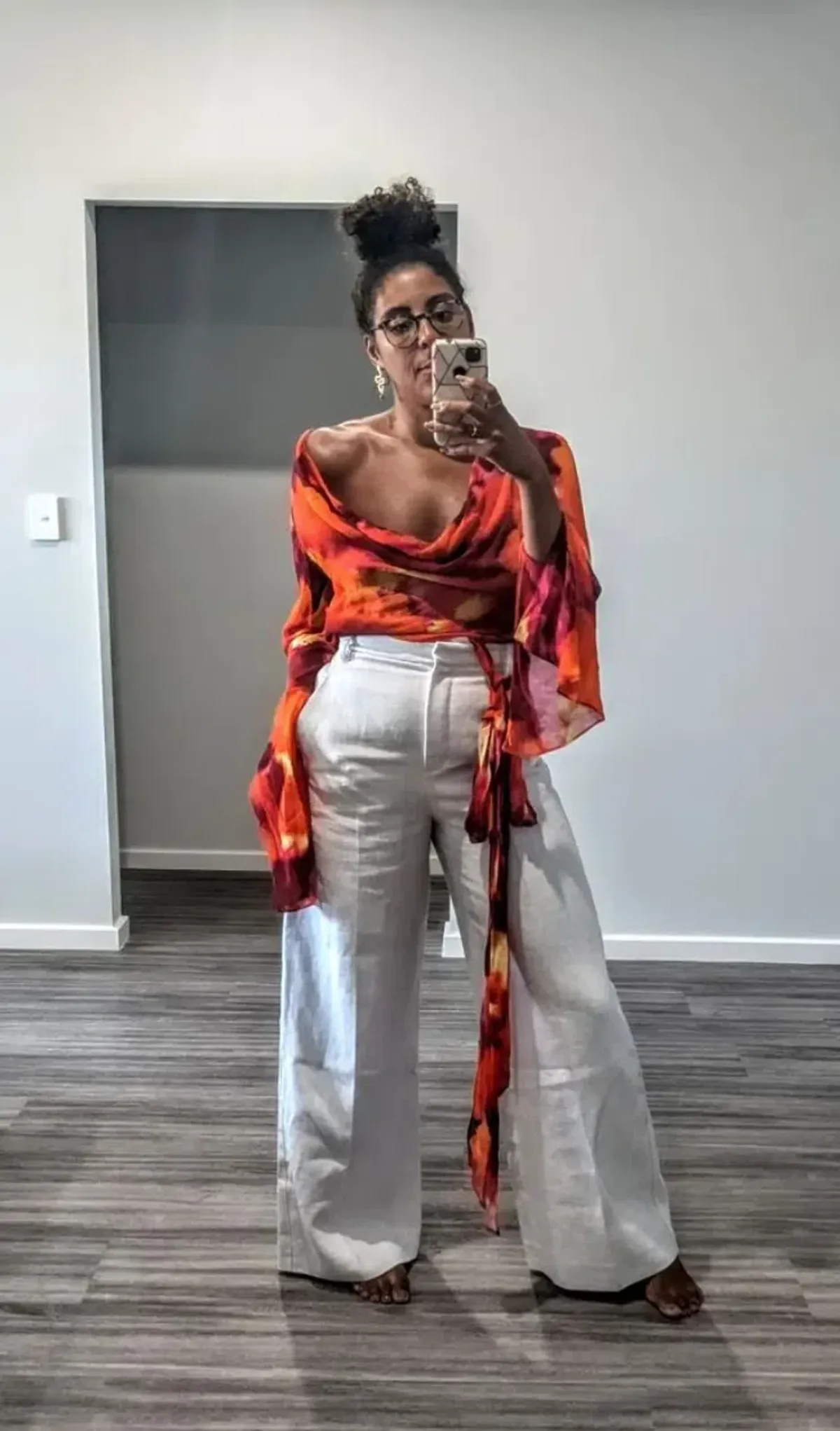 Rat & Boa Fantini Blouse Red - Size XL - AU 14 - Image 1