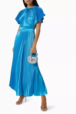 L'idee Orchestra Maxi Dress Blue Size 14 for rent on The Volte - image 1