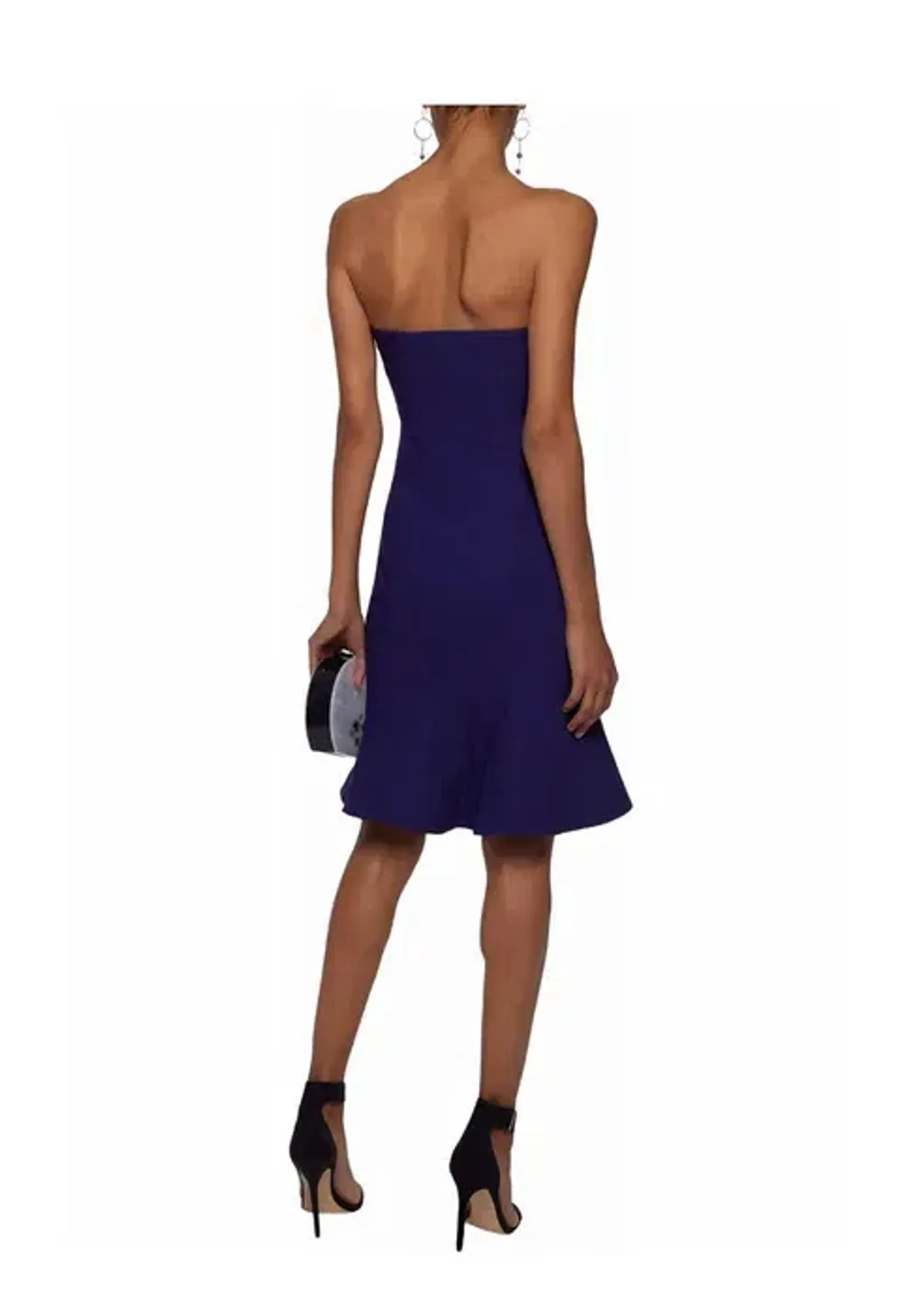 Cinq a Sept Calvina Fluted Candy Dress Indigo Size 4 - Image 2