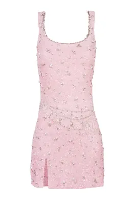 Clio Peppiatt Wren Dress Rose Size XS / AU 6 for rent on The Volte - image 4