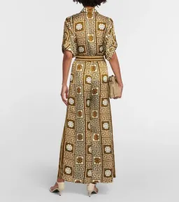 Alemais Dimi Jacquard Shirt & Pant Set Print Size 8 for rent on The Volte - image 4