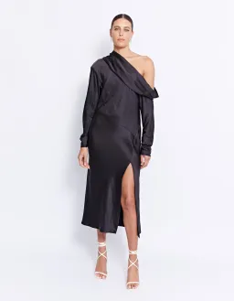 Pfeiffer Sukie Midi Dress Black Size S / AU 8 for rent on The Volte - image 1