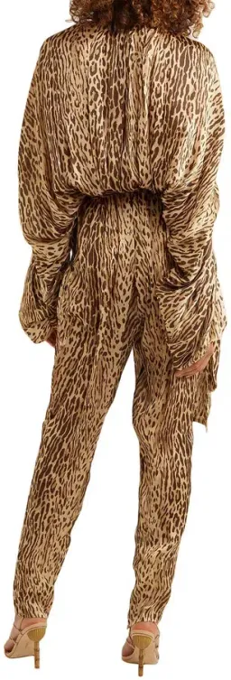 Zimmermann The Espionage Drown Jumpsuit Animal Print Size 0 / 8 AU for rent on The Volte - image 3