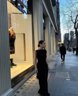 Effie Kats Verona Gown Black Size M / AU 10 for rent on The Volte - image 5