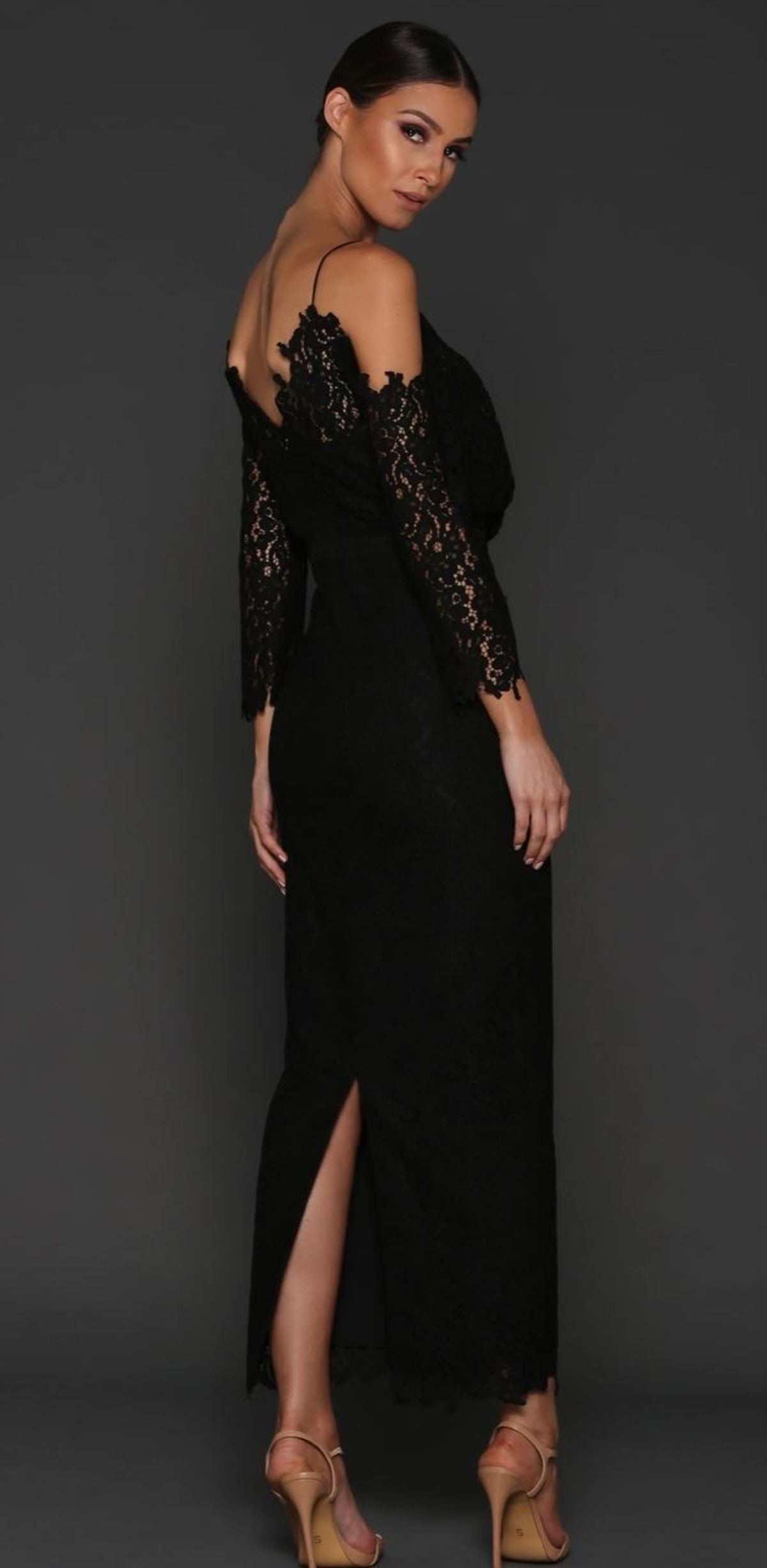 Elle Zeitoune Kendra Black Dress - Image 1