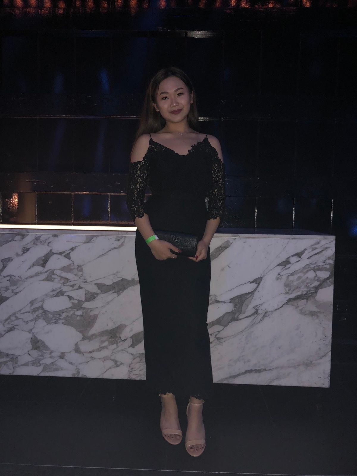 Elle Zeitoune Kendra Black Dress - Image 4