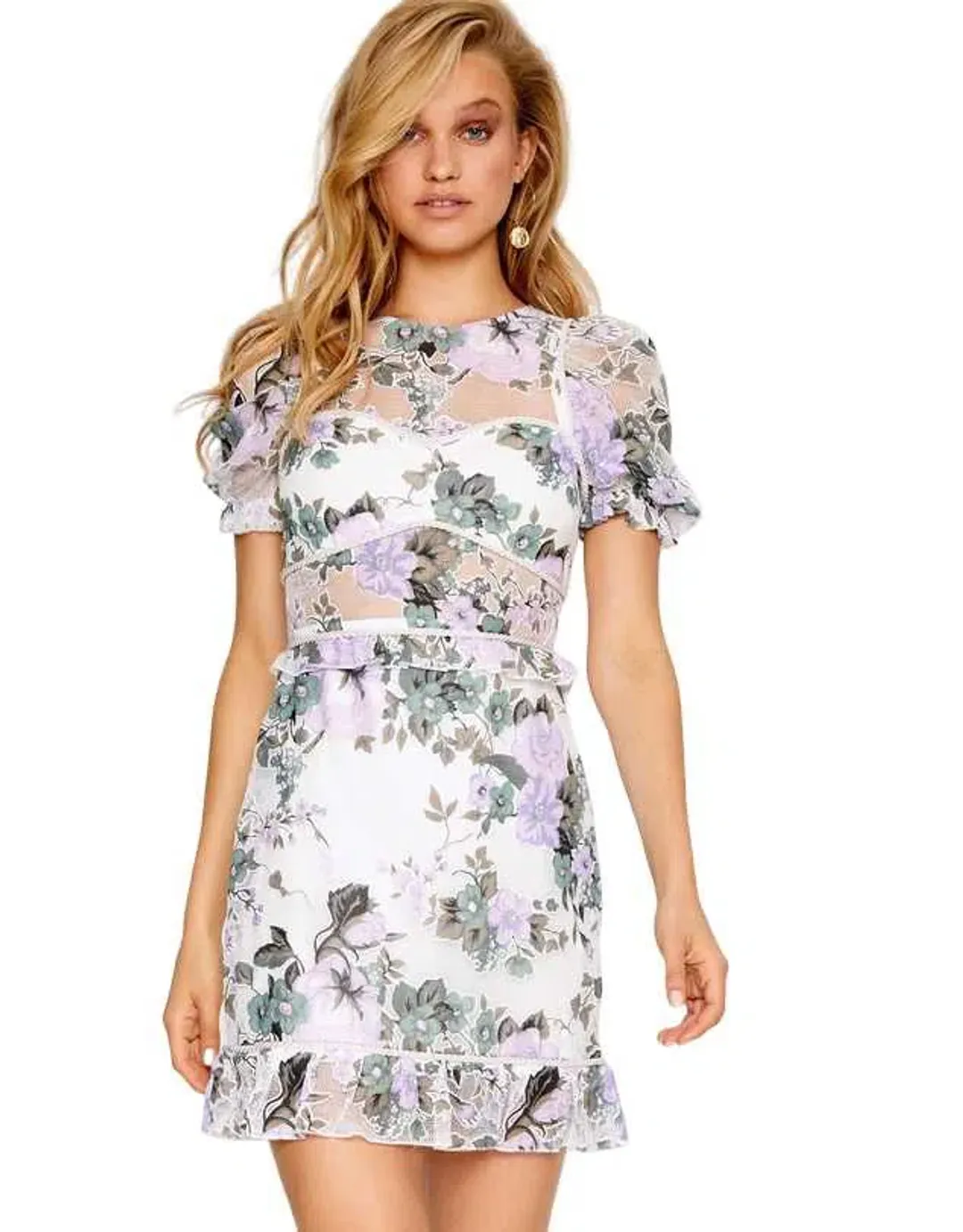 Alice McCall So Darling Mini Dress Print Size 8 for rent on The Volte - main image