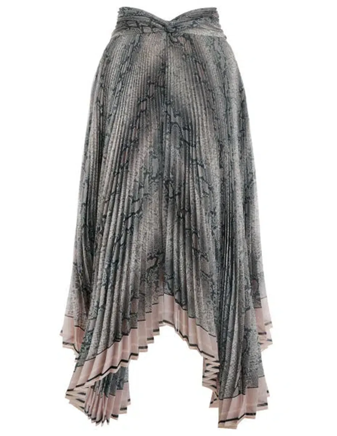 Zimmermann Corsage Pleated Set Python Size 1 / AU 10 for rent on The Volte - main image