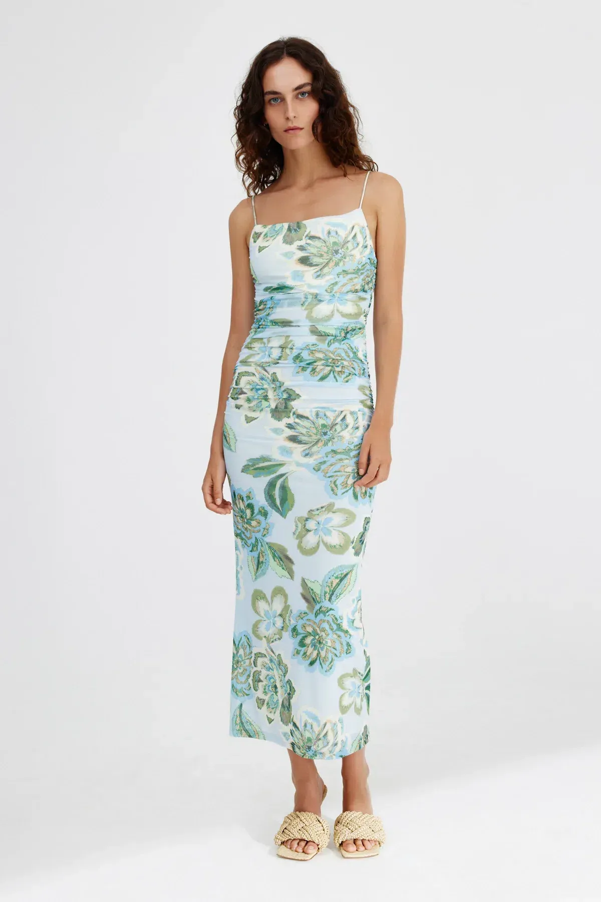 Significant Other Verona Dress Azure Tapestry Size 8 - Image 1