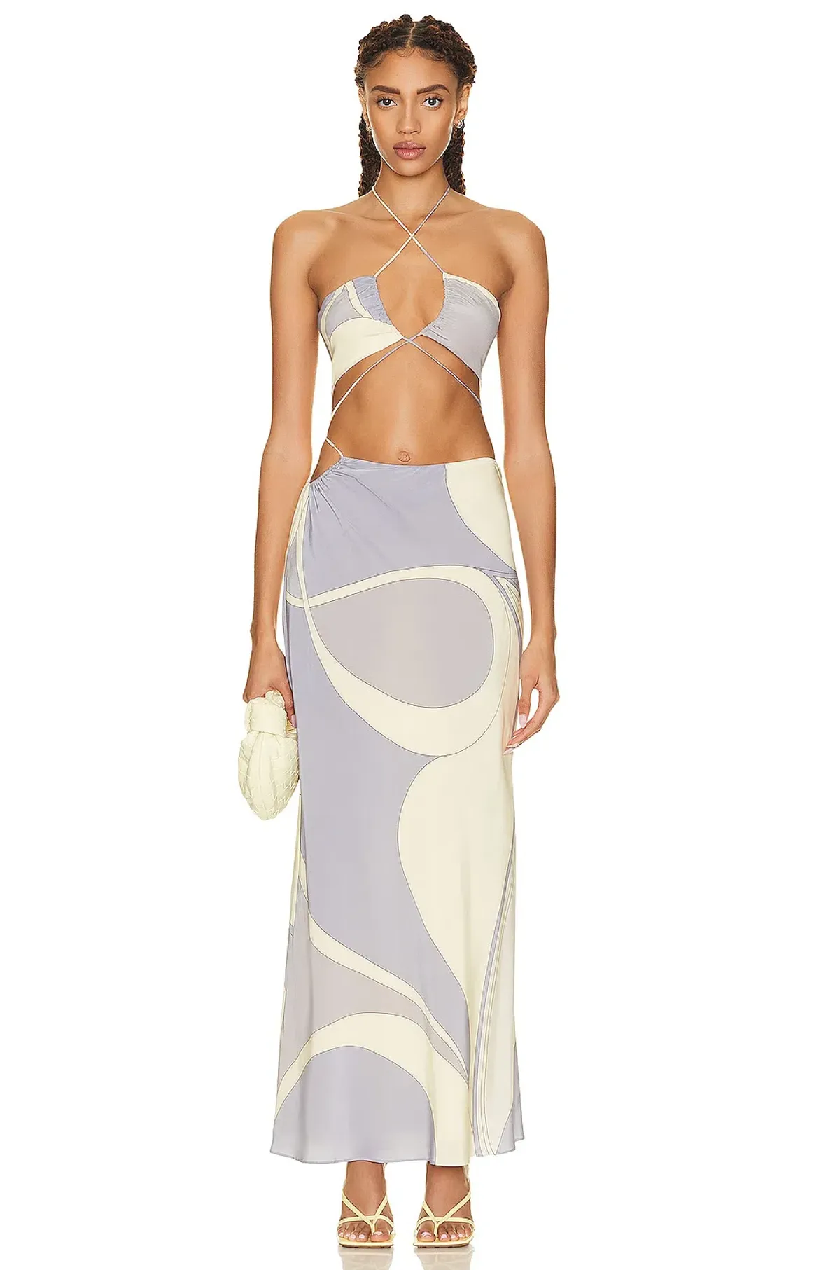 Sir The Label Adrianna Deconstructed Dress Cesco Print Size 3 / 12 AU - Image 5