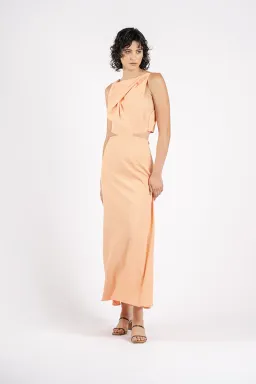 One Fell Swoop Bijoux Maxi Dress Orange Size 8 for rent on The Volte - image 1