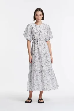 Sir The Label Caprice Open Back Dress Ivory Size 2/ AU 10 for rent on The Volte - image 1