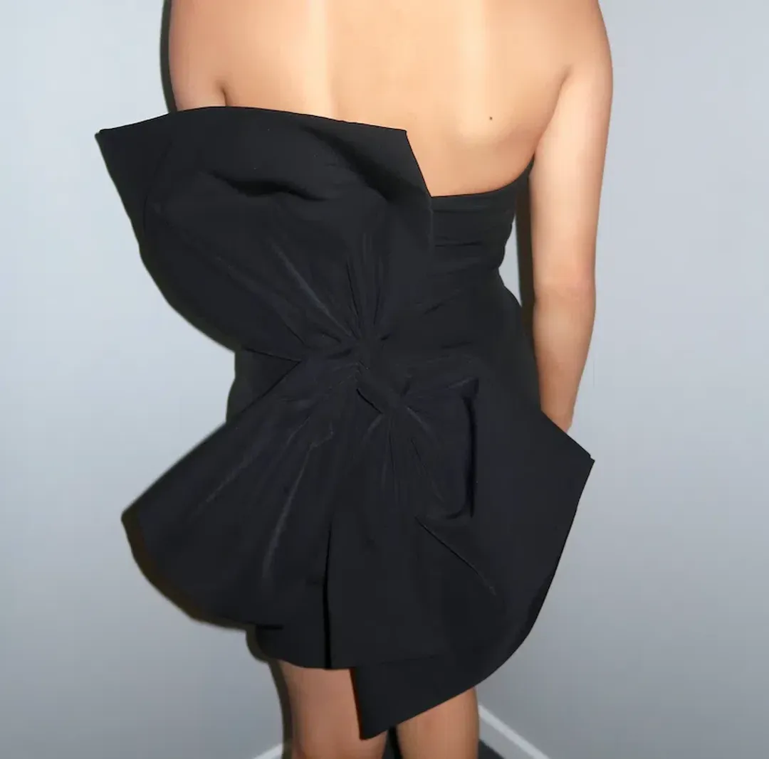 Bianca and Bridgette Maple Mini Dress Black Size XS / AU 6 for rent on The Volte - main image