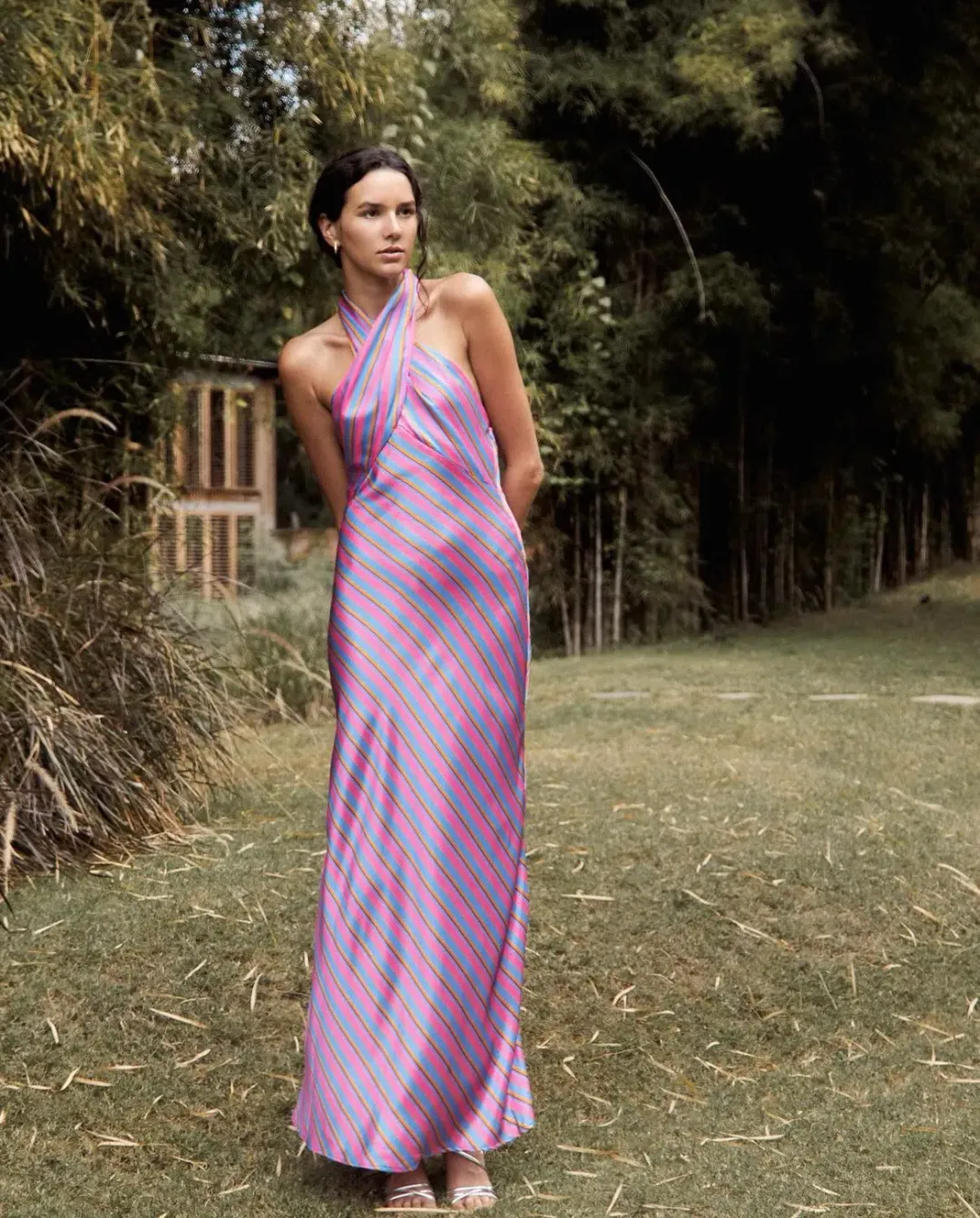 Steele Renata Dress Multi Size 10 for rent on The Volte - main image