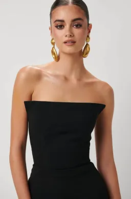 Effie Kats Danna Midi Dress Black Size S / AU 8 for rent on The Volte - image 3