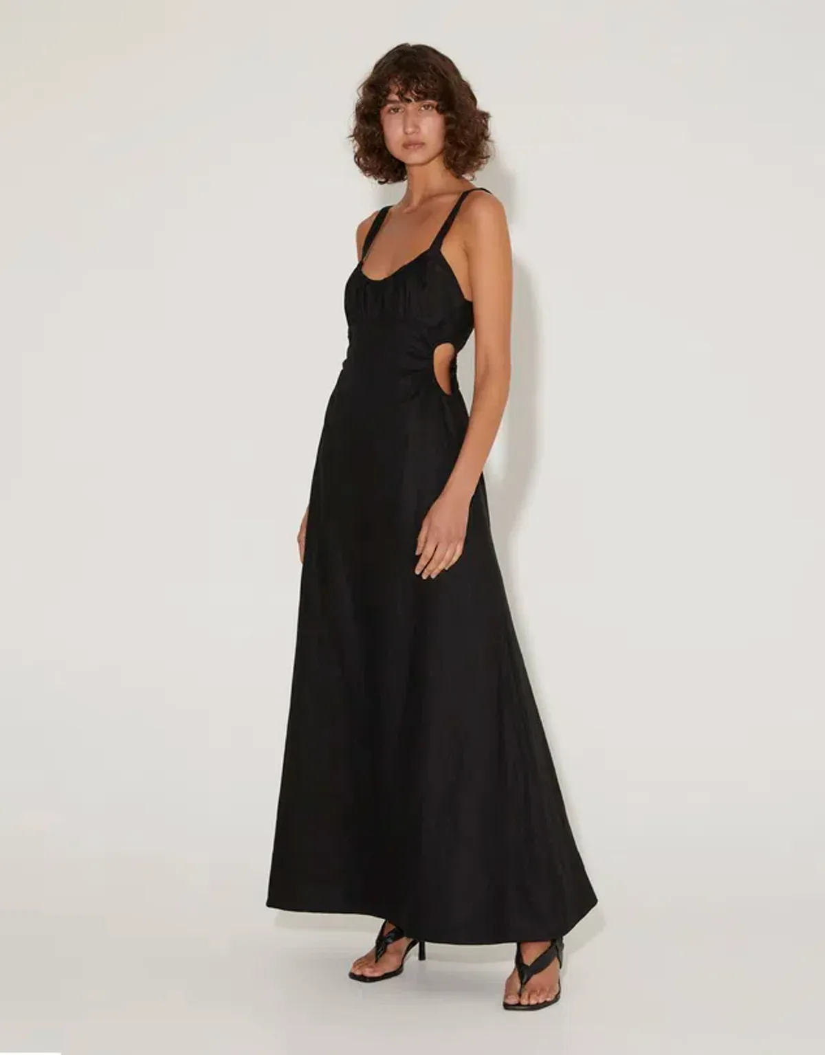 Hansen and Gretel Carlos Maxi Dress Black Size 8 - Image 2