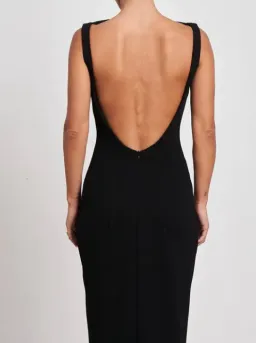 Effie Kats Verona Gown Black Size M / AU 10 for rent on The Volte - image 3