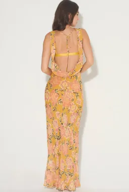 Hansen and Gretel Emmery Dress Honey Floral Size XS/Au 8 for rent on The Volte - image 2