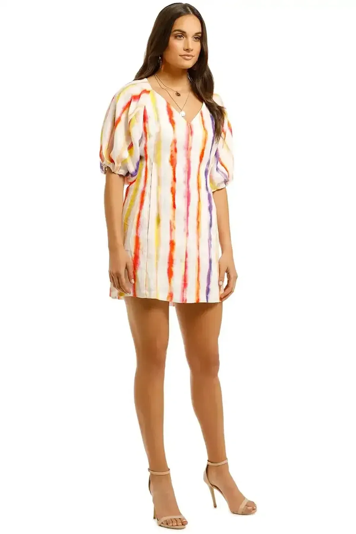 Nicholas Shaanti Dress in Brushed Rainbow Size 8 - Image 1