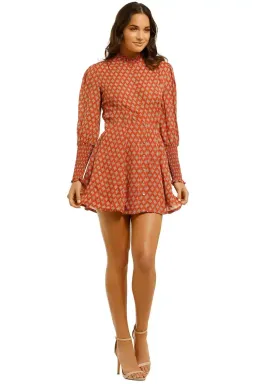 Nicholas Agadir Dress in Marrakech Medallion Saffron Size 8 for rent on The Volte - image 1