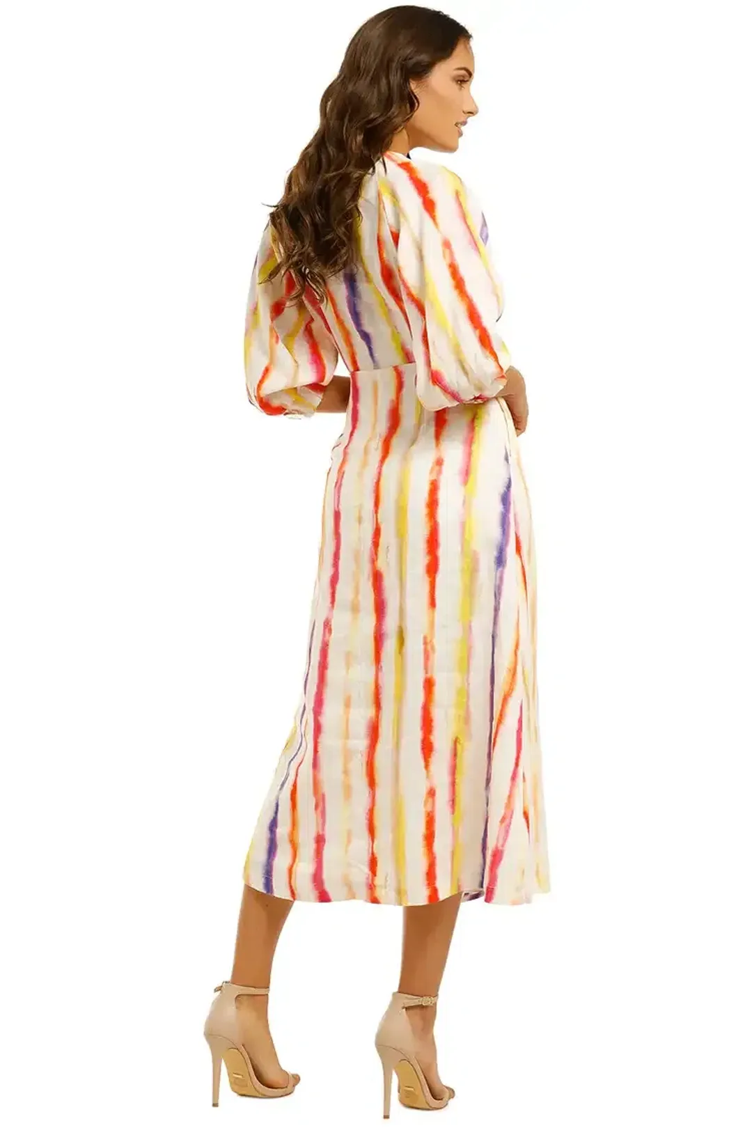 Nicholas Asilah Dress in Brushed Rainbow Size 10 for rent on The Volte - main image