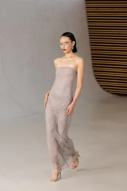 Henne Carmine Dress Nude Size XXS/XS / AU 6 for rent on The Volte - image 3