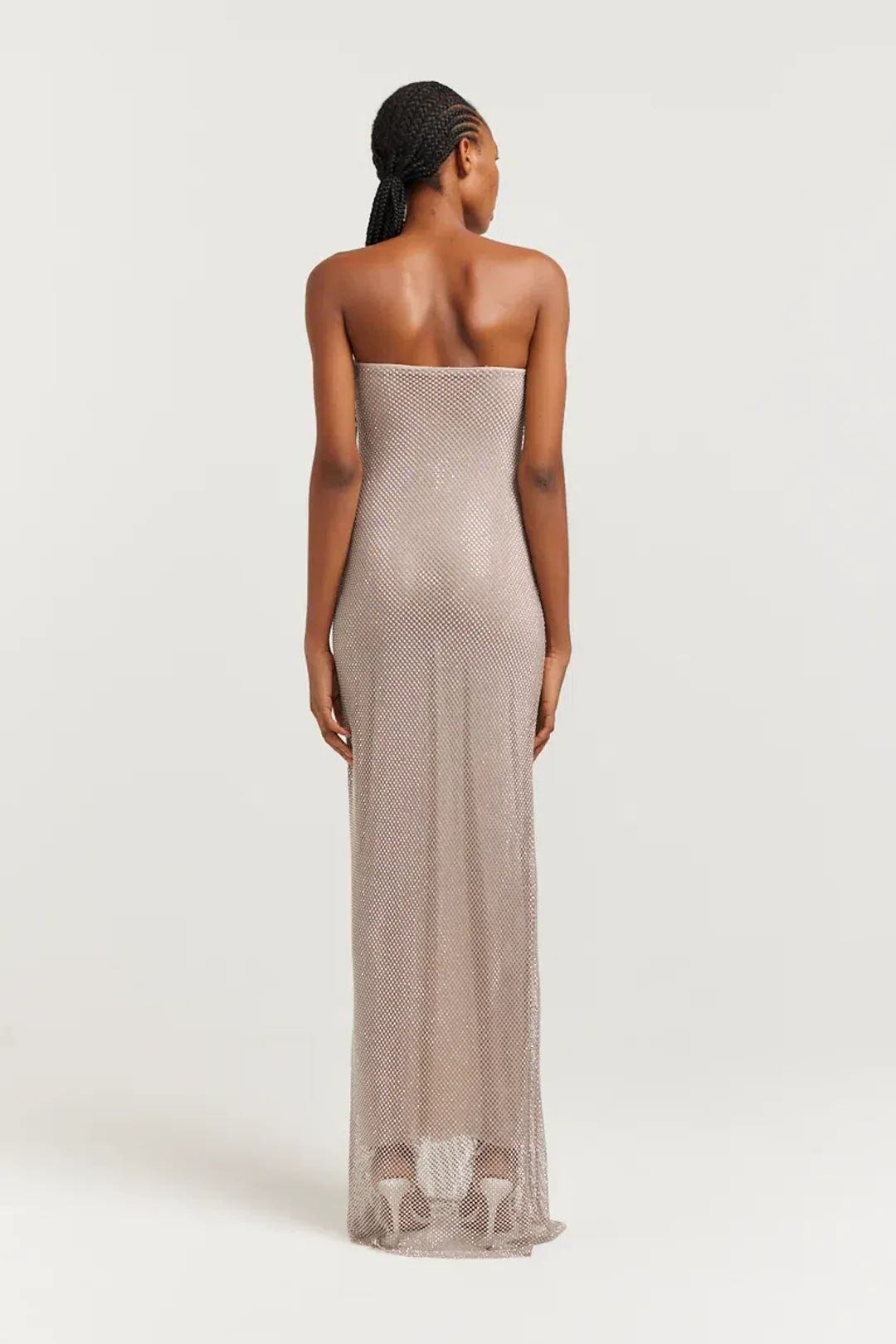 Henne Carmine Dress Nude Size XXS/XS / AU 6 for rent on The Volte - main image