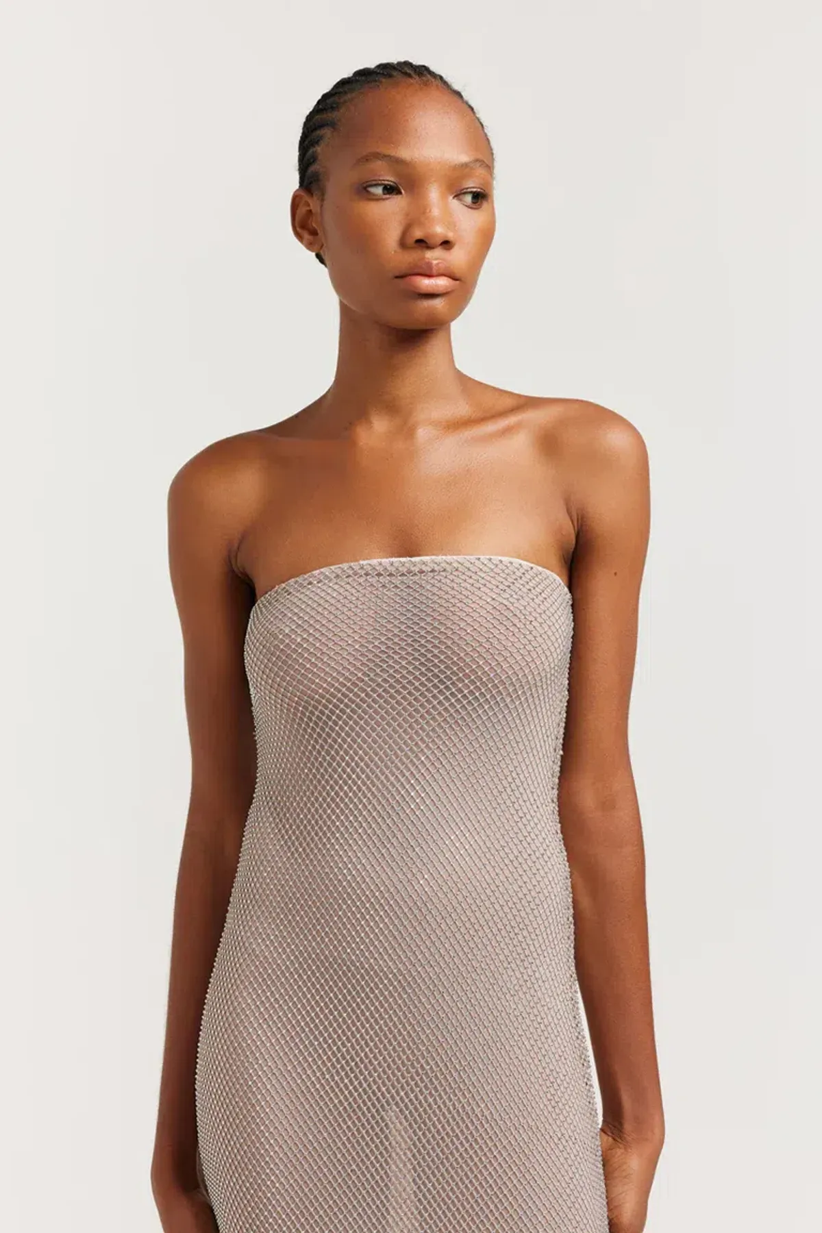 Henne Carmine Dress Nude Size XXS/XS / AU 6 - Image 2