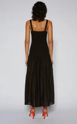 Scanlan Theodore Cotton Bralette Dress Black Size 0 / AU 6 for rent on The Volte - image 3