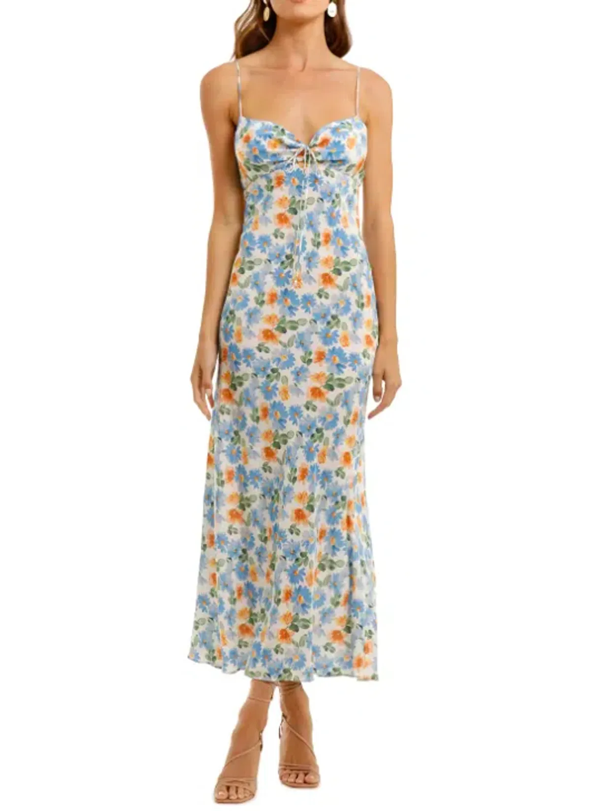 Bec & Bridge La Jolie Midi Dress Floral Size 12 - Image 2