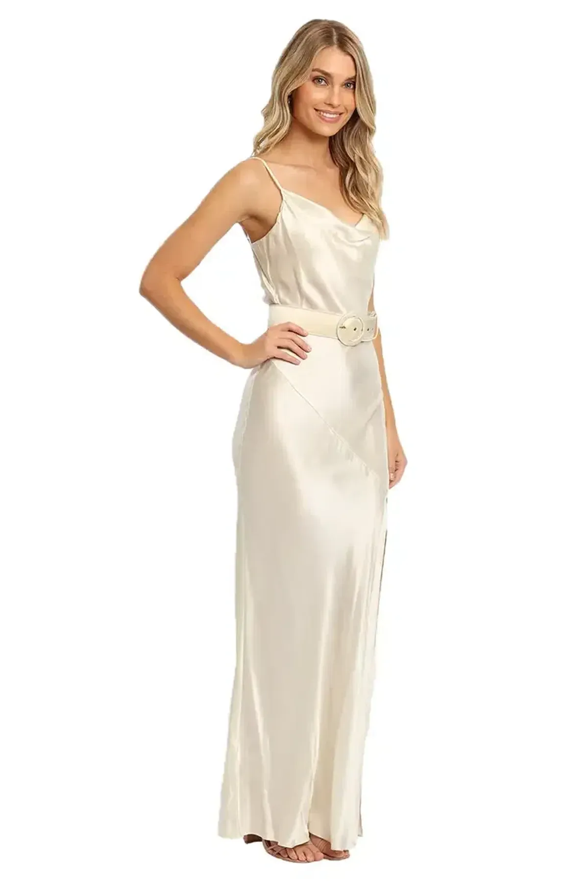 Nicholas Simone Dress in Cream Size 8 - Image 4