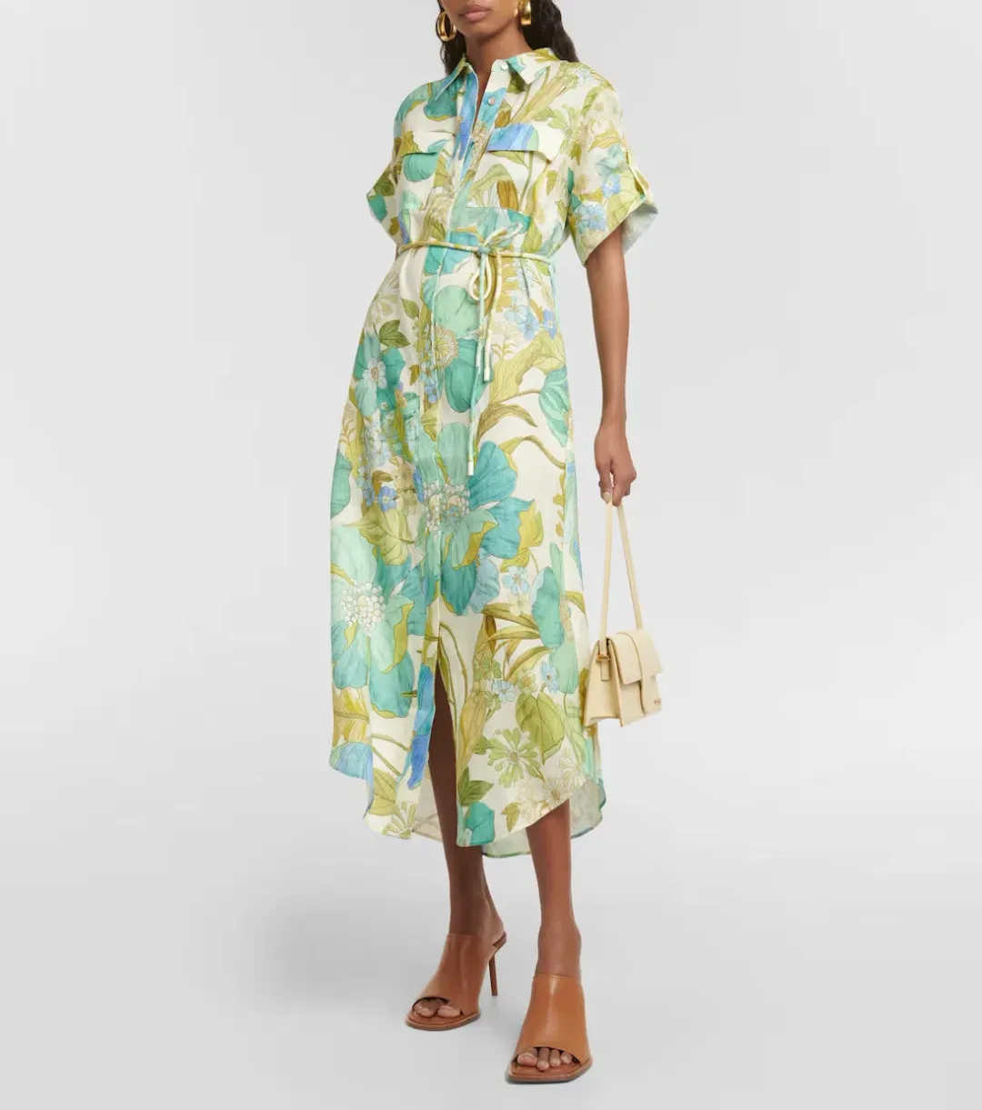 Alemais Janis Shirtdress Multi Size 10 for rent on The Volte - main image