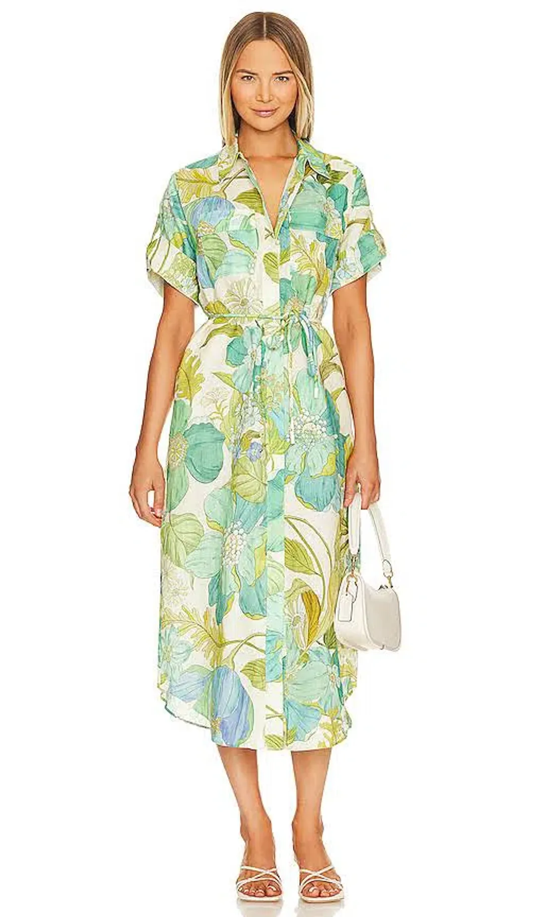Alemais Janis Shirtdress Multi Size 10 for rent on The Volte - main image