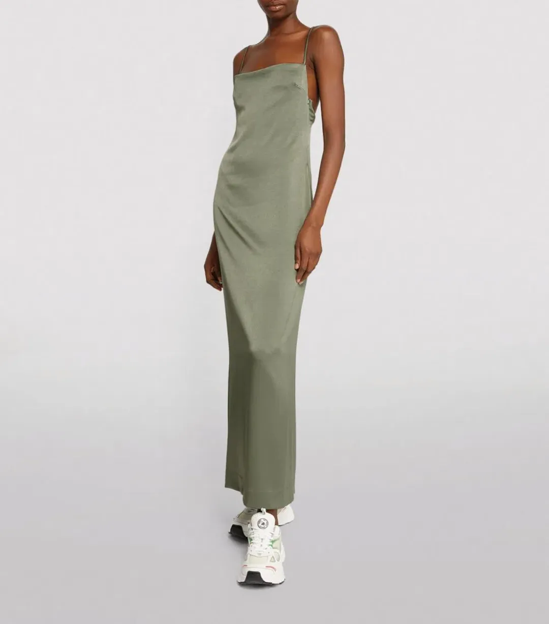 Paris Georgia Phoebe Slip Dress Green Size XS / AU 6 for rent on The Volte - main image