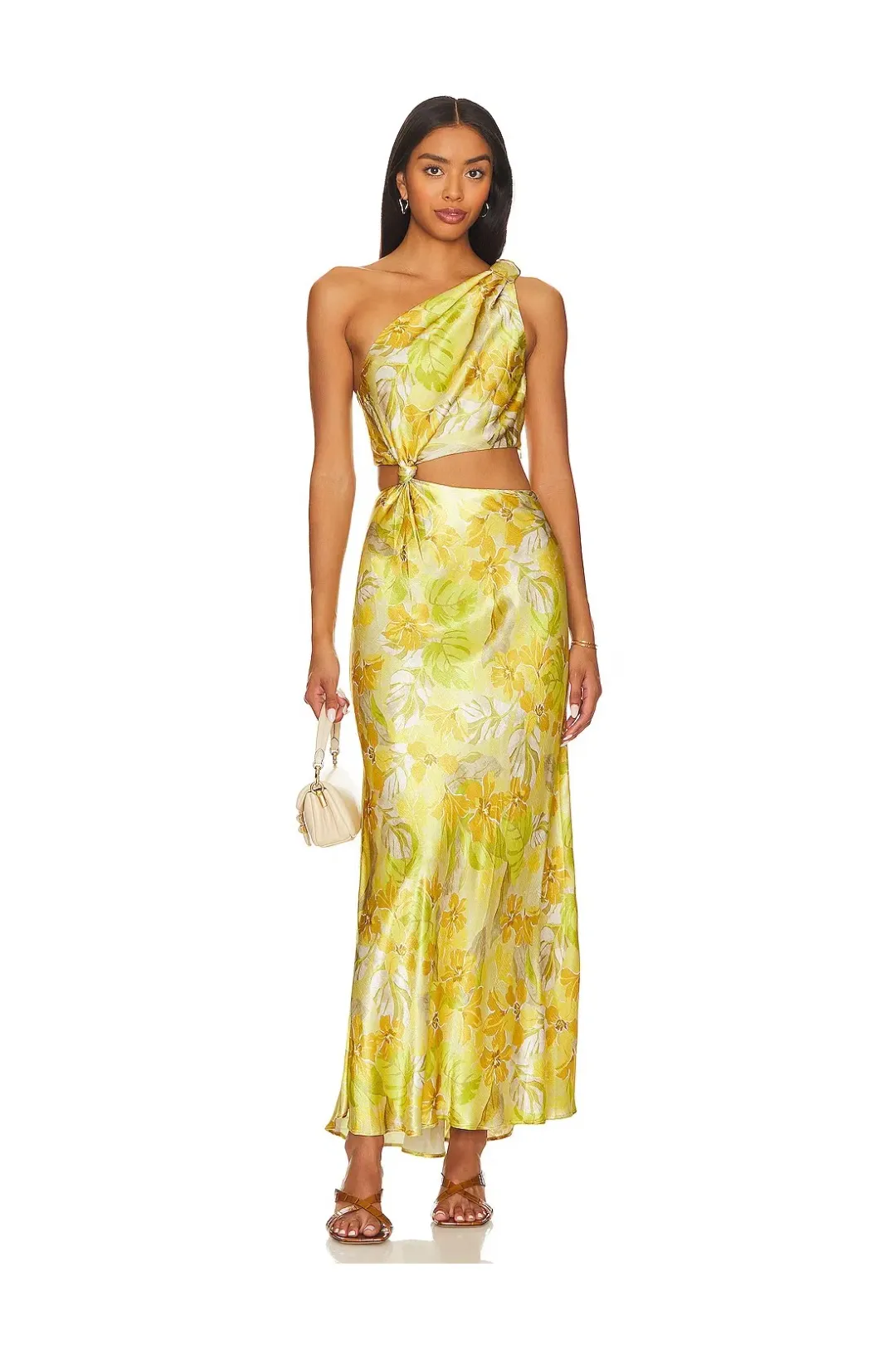 Bec & Bridge Harper Maxi Dress Citrus Floral Size AU 6 for rent on The Volte - main image