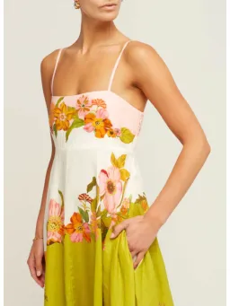 Alemais - Silas Sundress Floral - Size AU 14 for rent on The Volte - image 2
