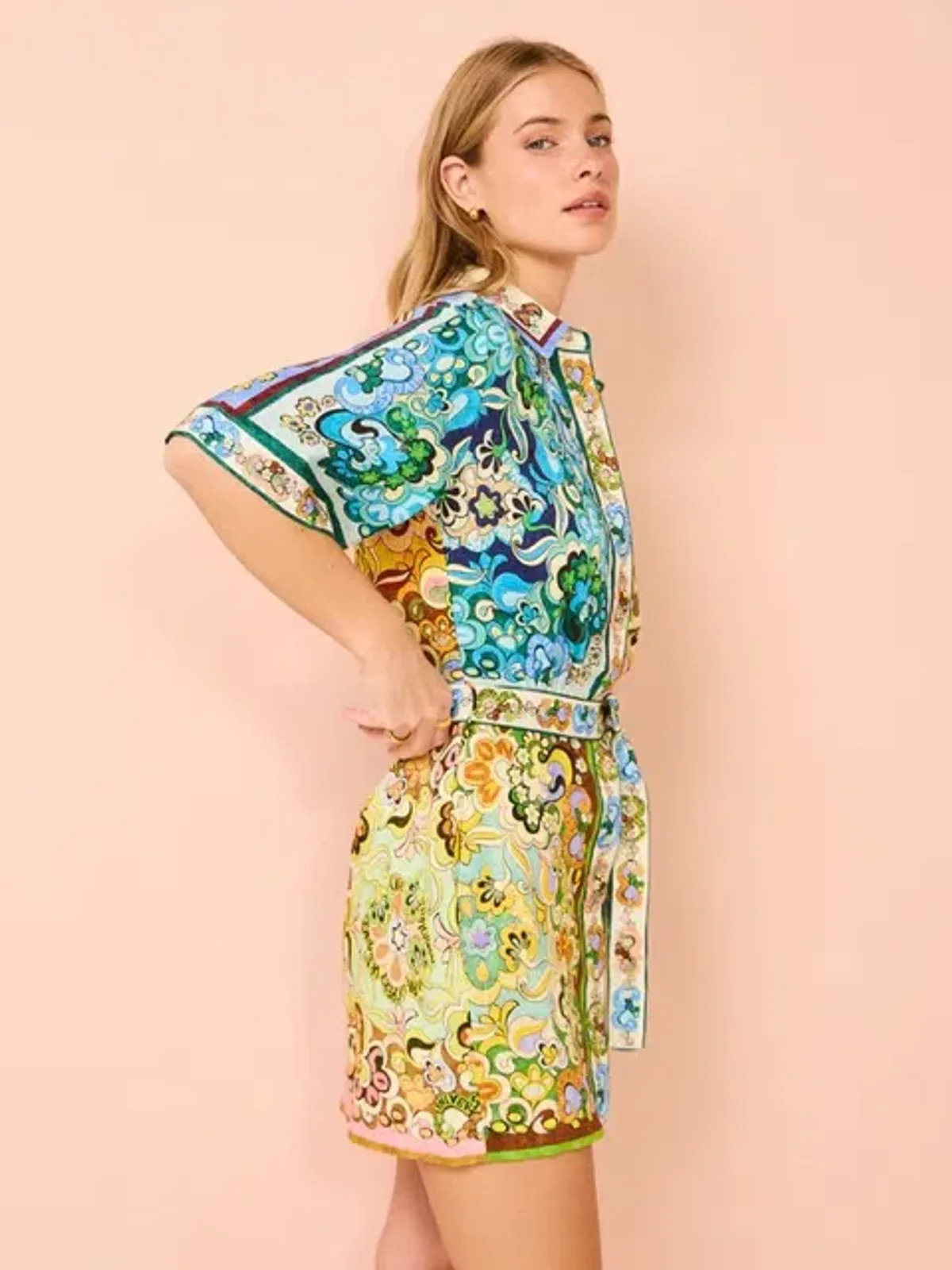 Alemais - Dreamer Mini Dress Multi - Size 16 - Image 3