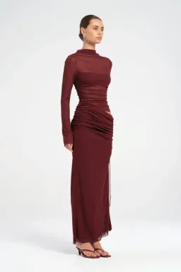 Benni - Mable Maxi Dress - Plum - Size 6 for rent on The Volte - image 2