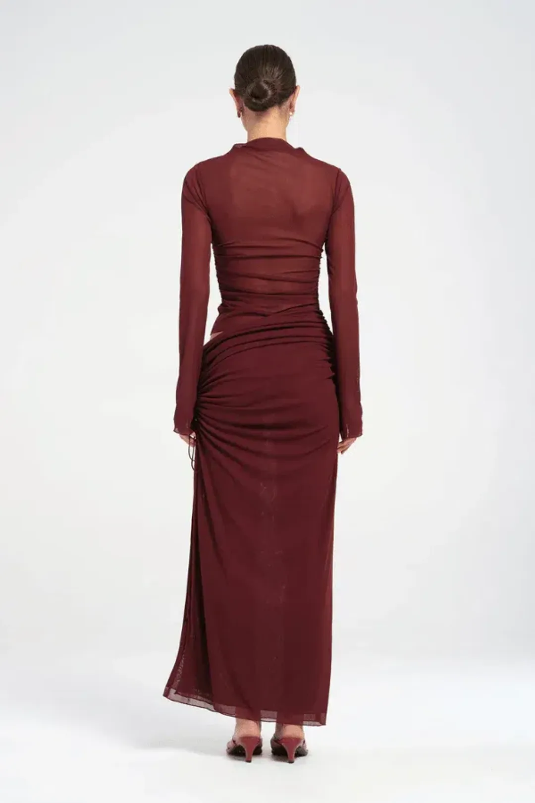 Benni - Mable Maxi Dress - Plum - Size 6 for rent on The Volte - main image