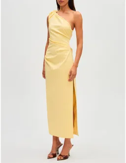 Misha Aubree Midi Dress Yellow Size 12/L for rent on The Volte - image 2